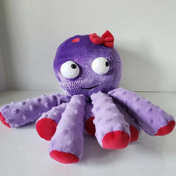 Scentsy Buddy Bubbles  Purple Plush Octopus . - Picture 1 of 8